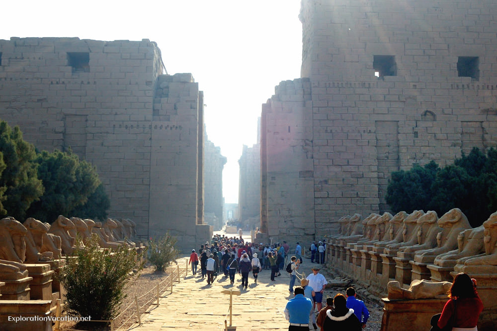 entrance to Karnak