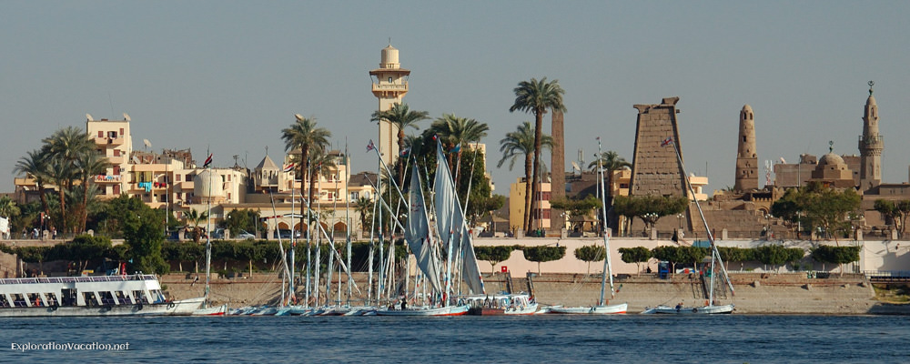 Luxor from Nile