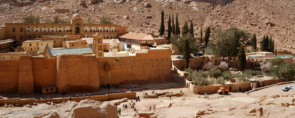overview of the monastery