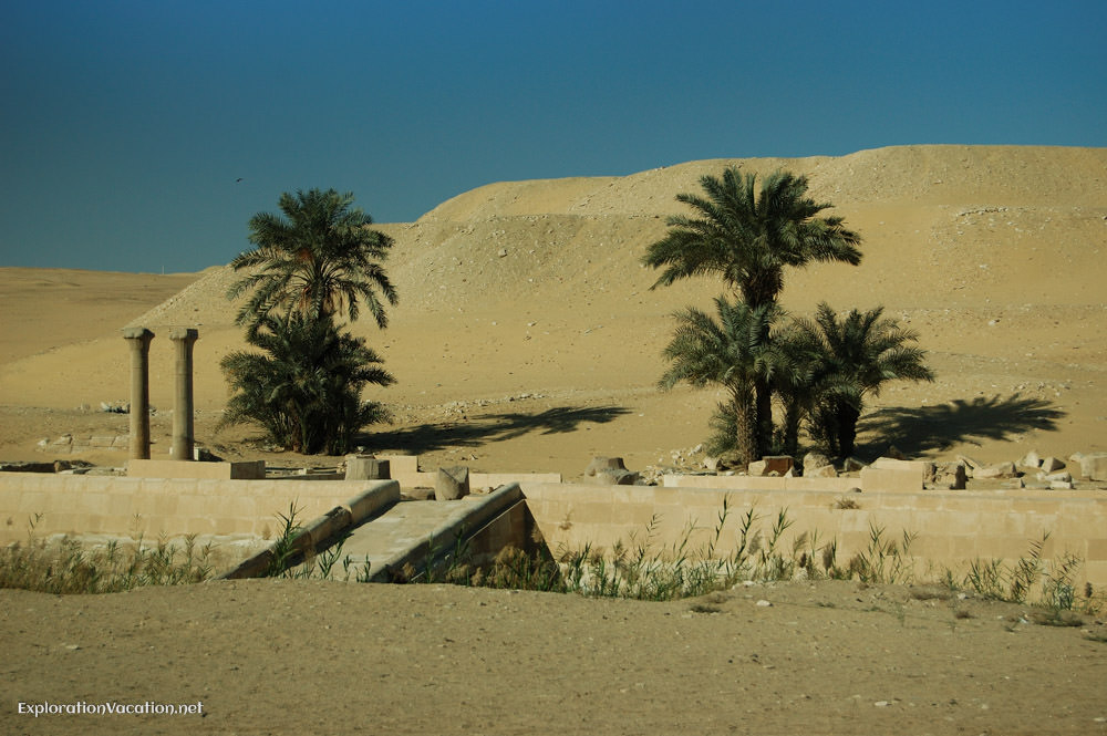 Ruins at Saqqara Egypt