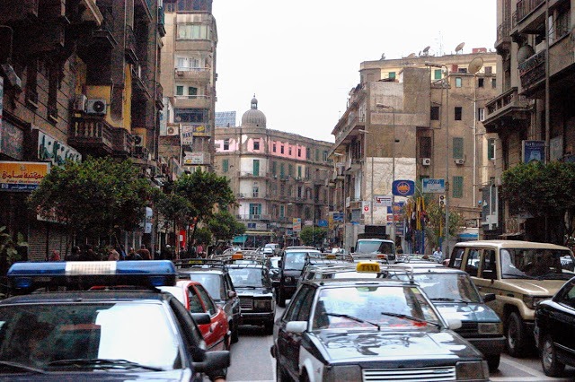 traffic in Cairo