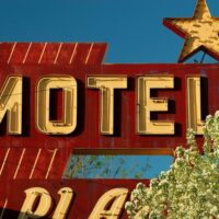 motel sign in East Grand Forks Minnesota