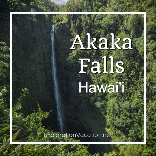 Link to photos and story about Akaka Falls on Hawaii's Big Island on ExplorationVacation.net.
