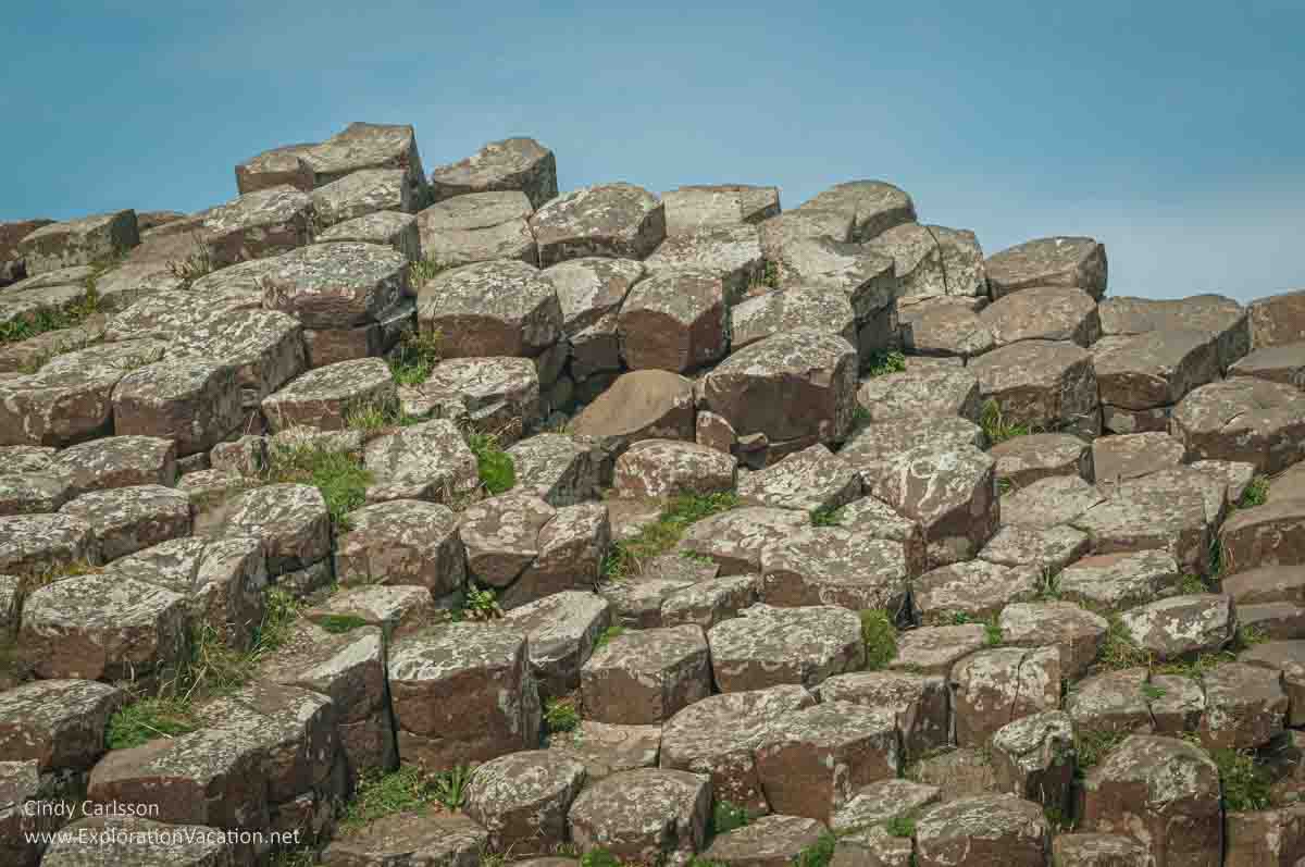 photo of the causeway stones at the Giant's Causeway UNESCO World Heritage site in Northern Ireland &copy; Cindy Carlsson - ExplorationVacation.net