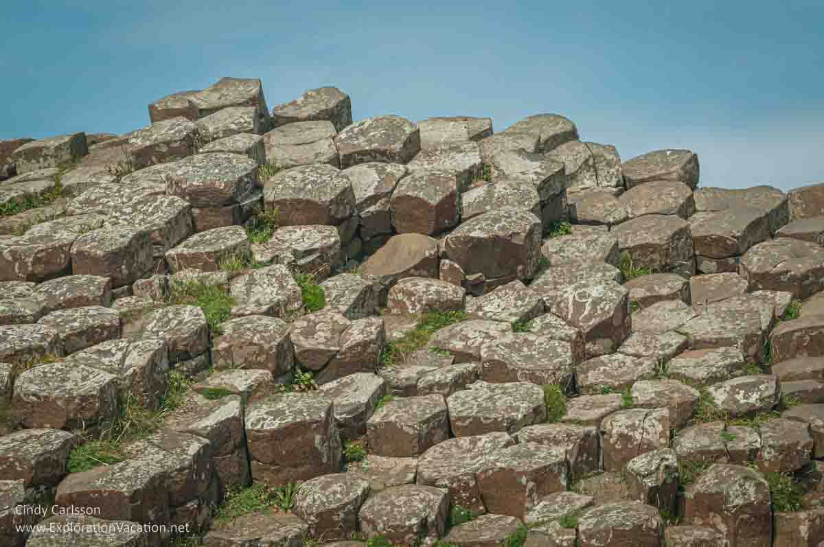 photo of the causeway stones at the Giant's Causeway UNESCO World Heritage site in Northern Ireland © Cindy Carlsson - ExplorationVacation.net