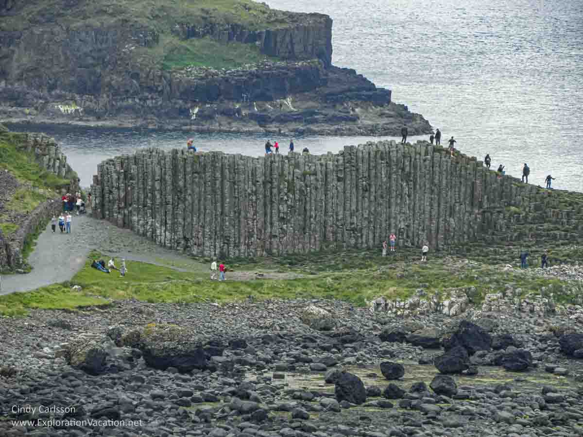 photo of teh Giant's Gate at the Giant's Causeway UNESCO World Heritage site in Northern Ireland &copy; Cindy Carlsson - ExplorationVacation.net