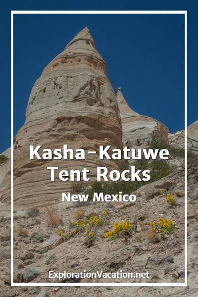Pin with text for Kasha-Katuwe Tent Rocks