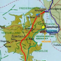 Map of Copenhagen spring itinerary - ExplorationVacation.net