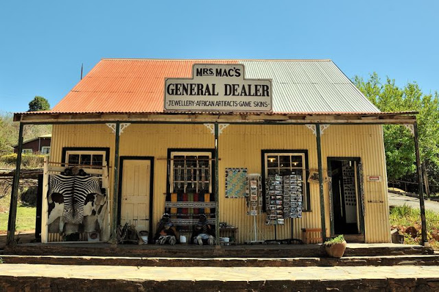 Historic buildings in the restored gold mining town of Pilgrim's Rest, South Africa - ExplorationVacation.net
