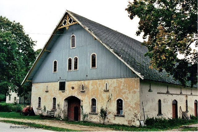 A very old traditional barn