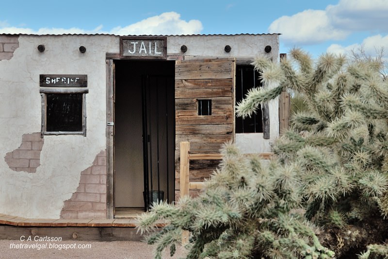 Jail Superstition Mountain Museum Arizona @www.ExplorationVacation.net