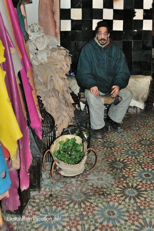 Tannery in Fes Morocco -2 DSC_1764