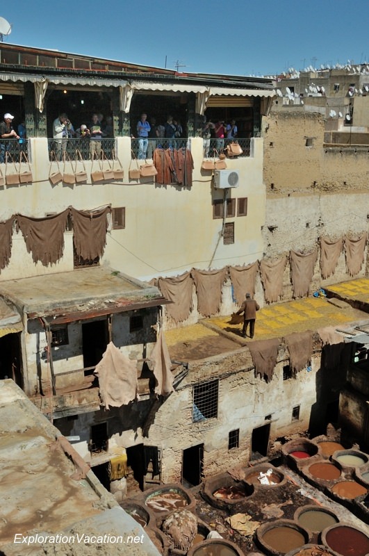 Tannery in Fes Morocco -4