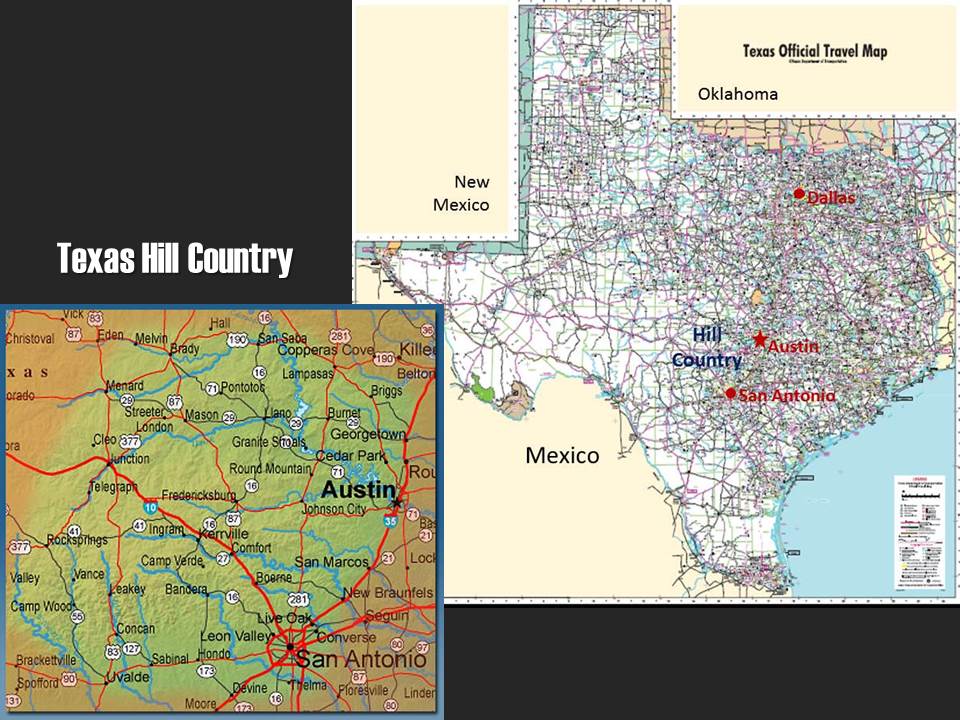 Texas Hill Country Maps - ExplorationVacation