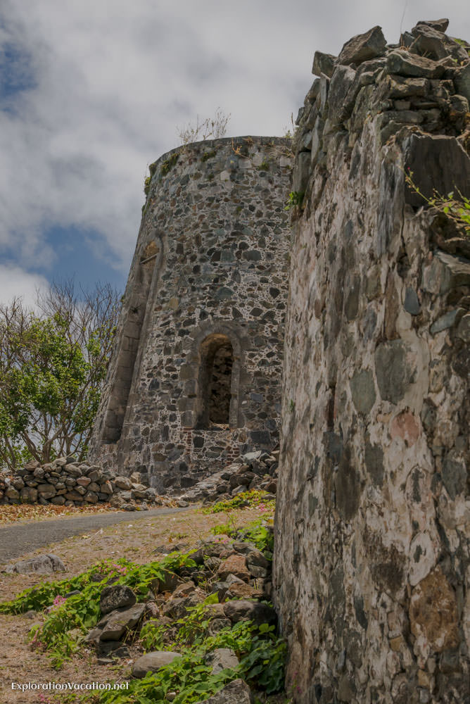Annaberg sugar mill ruins St John US Virgin Islands - ExplorationVacation.net