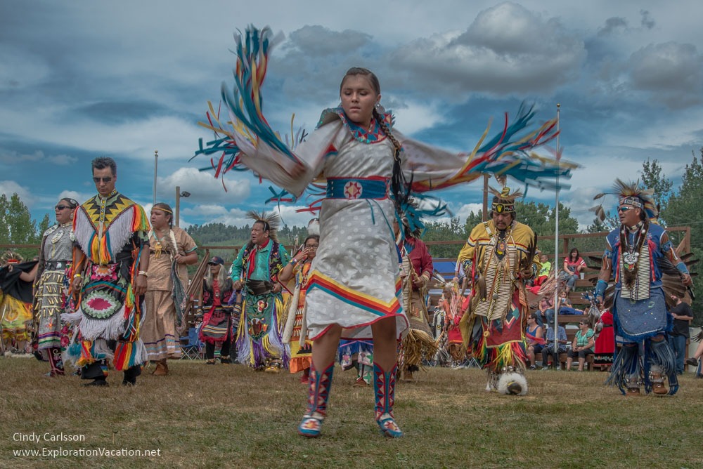 Shawl dance Grand Portage Powwow