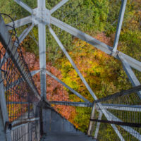 Fall at the tower in Kathio Mille Lacs State Park