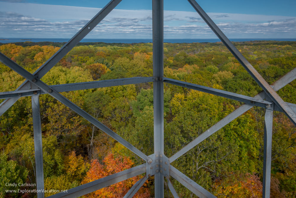 lookout tower at Kathio Mille Lacs State Park