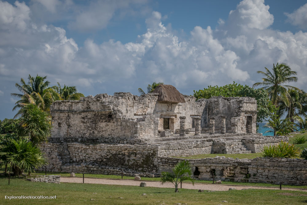 house of the halach uinic Tulum ruins Mexico