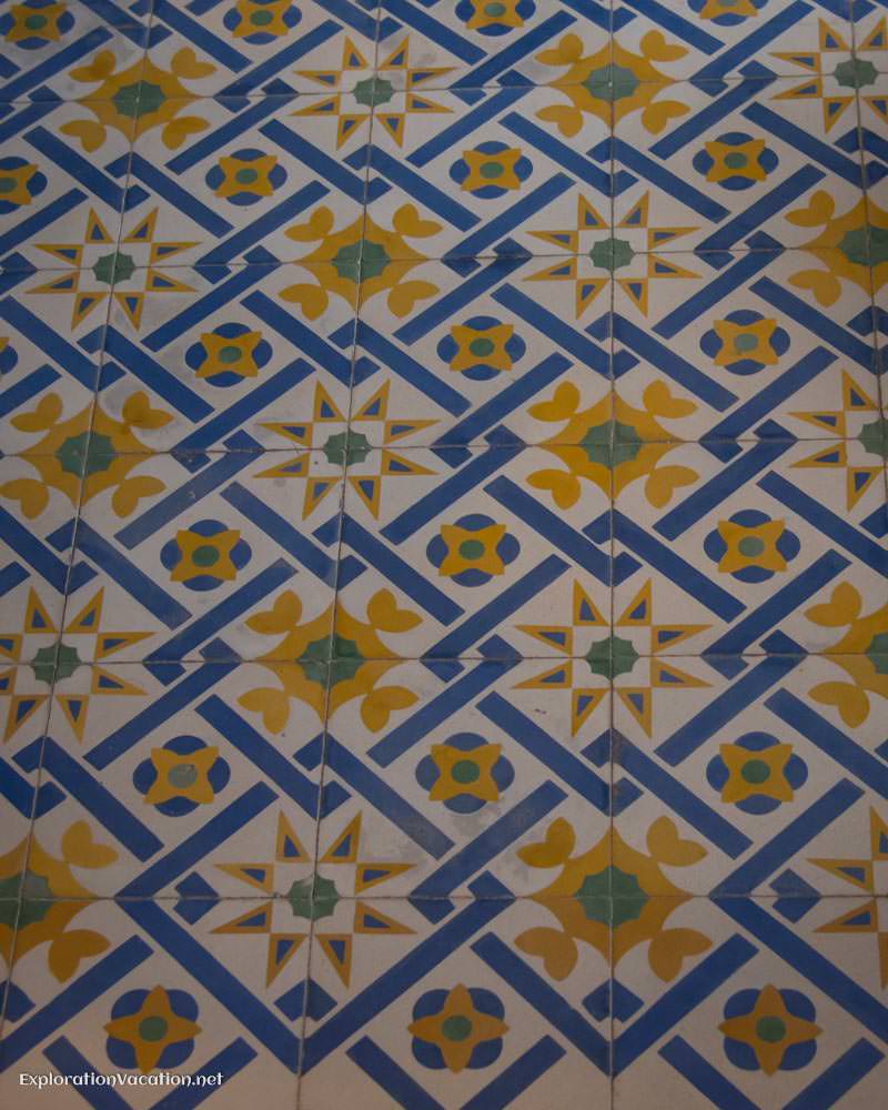 tile floors House tour in Merida