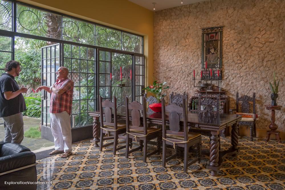 kitchen-dining-living area house tour in Merida
