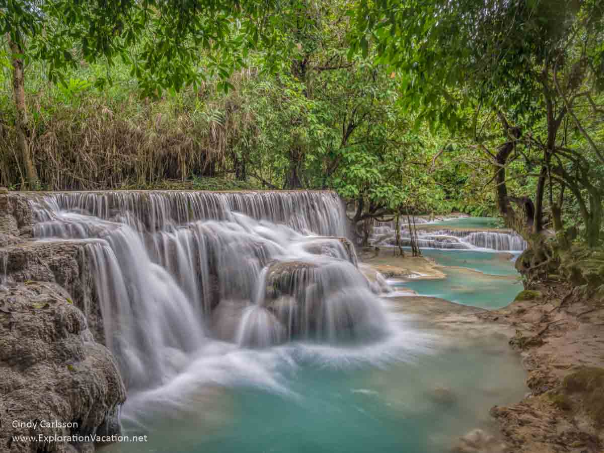 small waterfalls