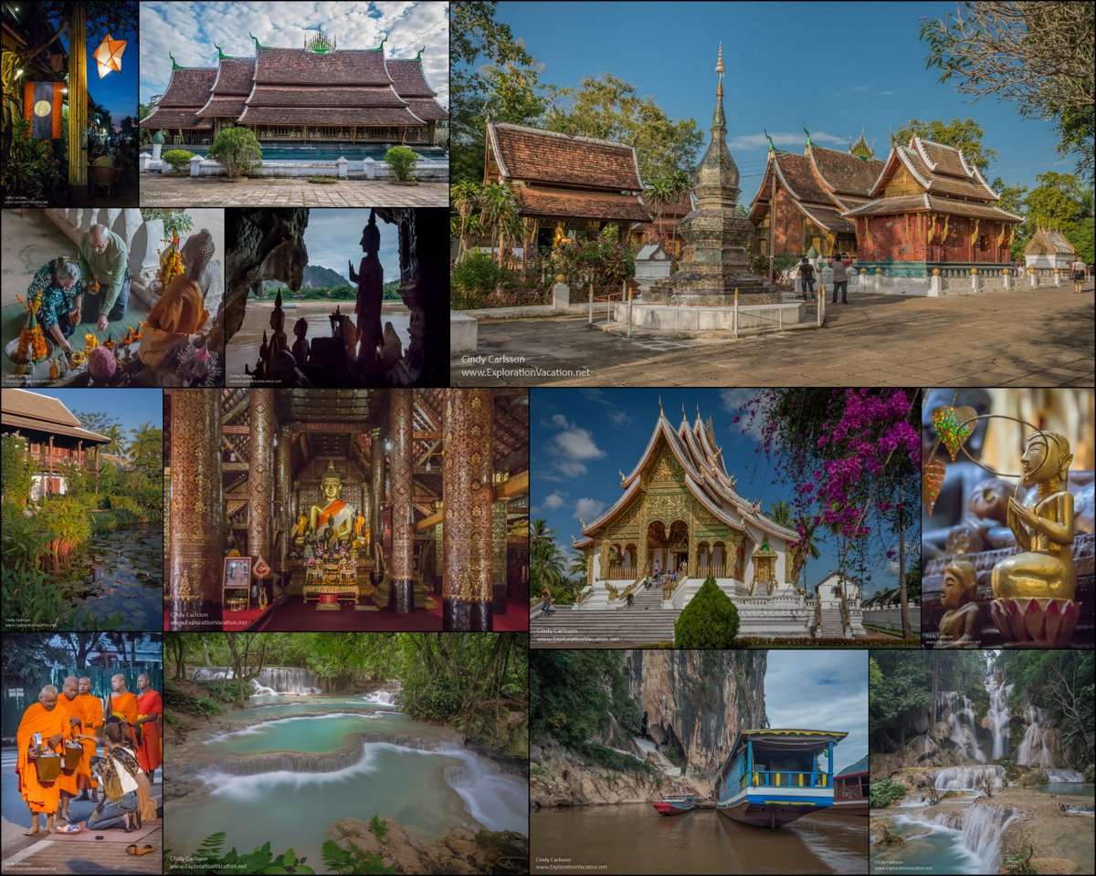 Luang Prabang collage