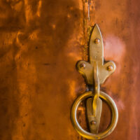 copper detail at the Copper Art Museum Clarkdale AZ - ExplorationVacation.net