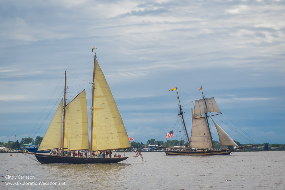 Duluth Tall Ship Festival - When & If and Pride of Baltimore II - www.ExplorationVacation.net