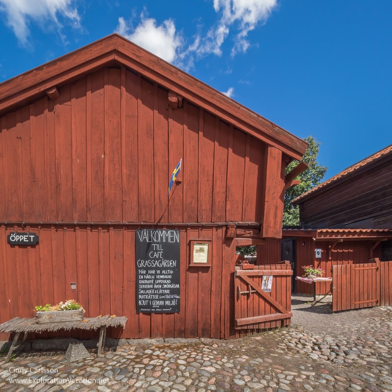 Grassag&aring;rden Cafe Str&auml;ngn&auml;s Sweden - www.ExplorationVacation.net