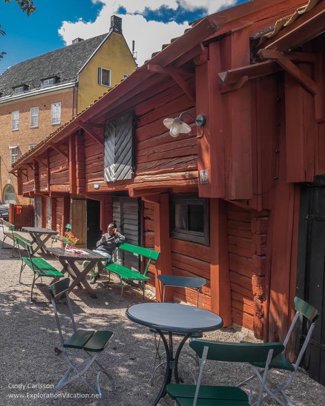Grassag&aring;rden Cafe Str&auml;ngn&auml;s Sweden - www.ExplorationVacation.net