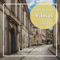 link to post Walk historic Vilnius Lithuania UNESCO World Heritage site