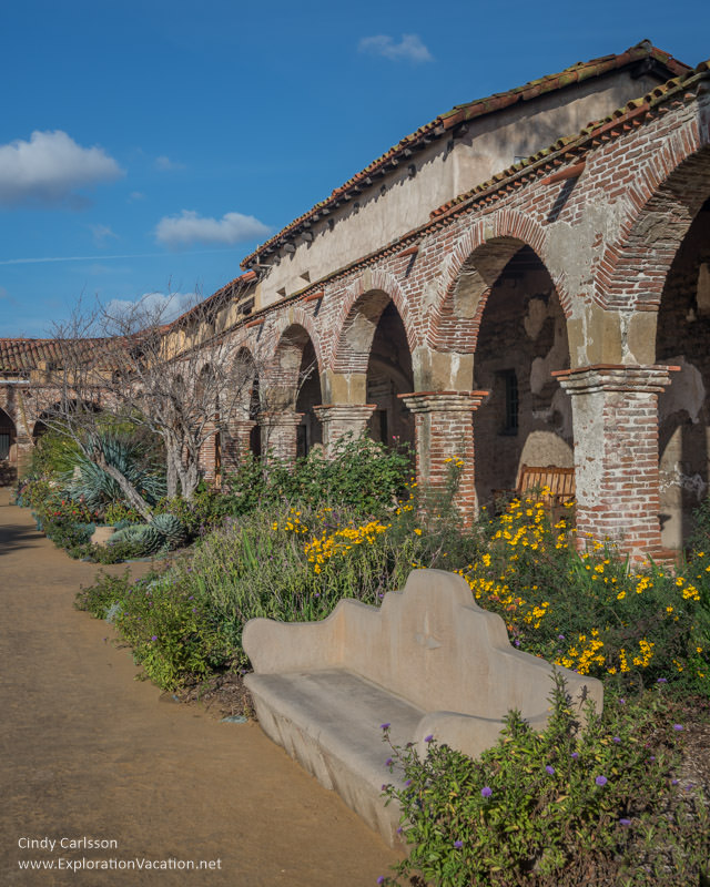 Mission San Juan Capistrano California - www.ExplorationVacation.net
