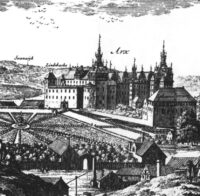 From Erik Dahlberg's Svecia Antiqua et Hodierna [public domain] via Wikimedia Commons 