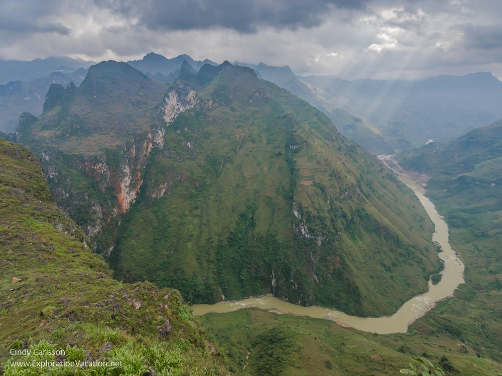 Ma Pi Leng Pass Northern Vietnam road trip ExplorationVacation