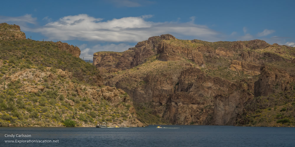 Dolly Steamboat cruise Canyon Lake Apache Trail Arizona - www.explorationvacation.net