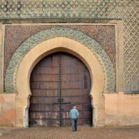 Bab el-Mansour Mekness Morocco gates - www.ExplorationVacation.net