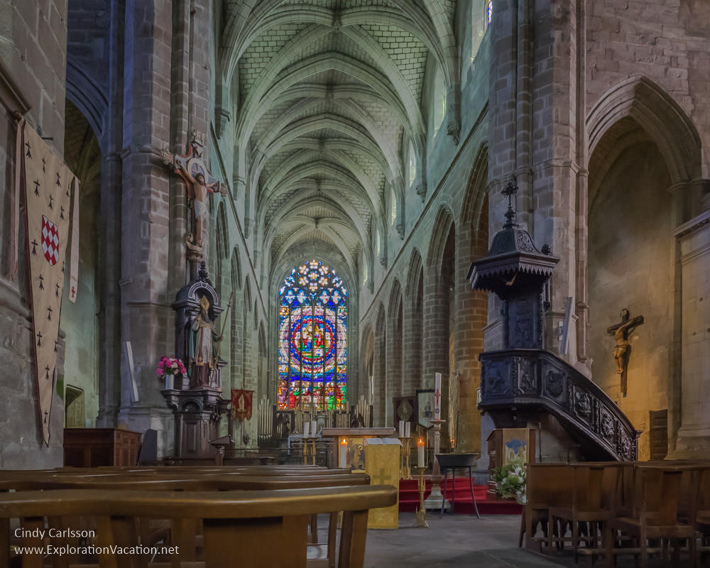 Saint Aubin’s Church 2017 Guerande Medieval Festival France - www.ExplorationVacation.net
