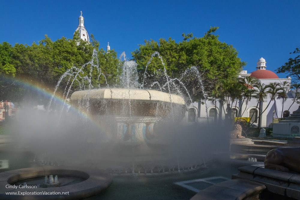 Fountains in Ponce, Puerto Rico - www.ExplorationVacation.net
