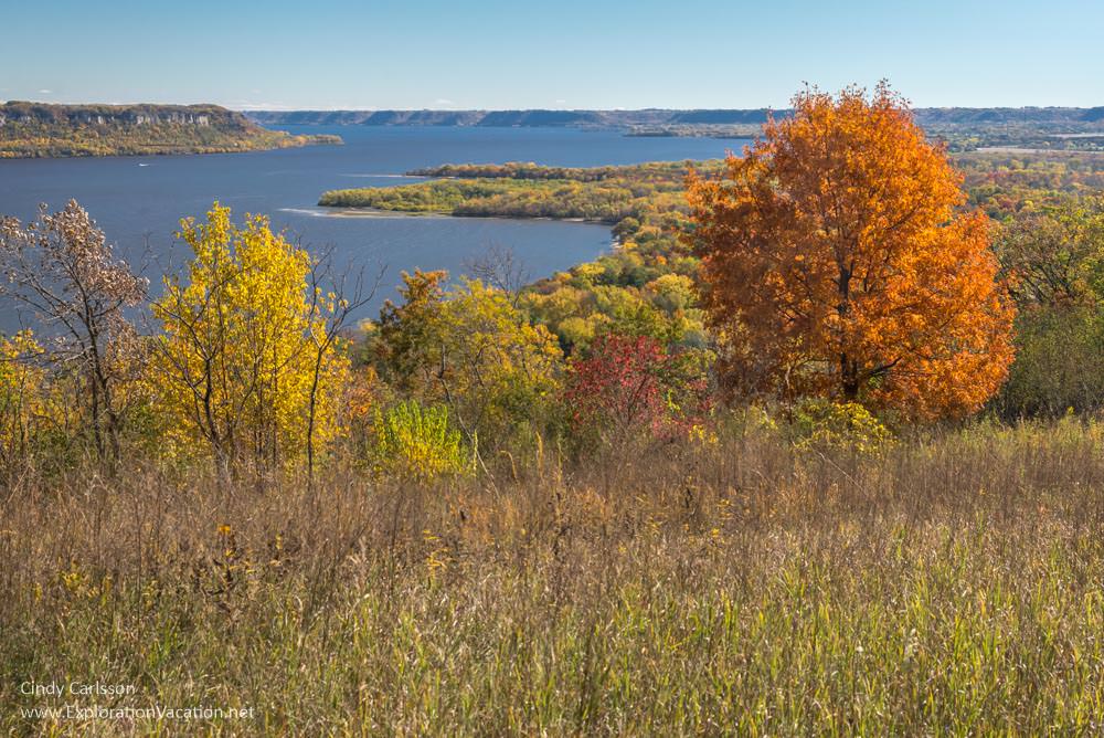 Fall in Minnesota's Frontenac State Park - www.ExplorationVacation.net