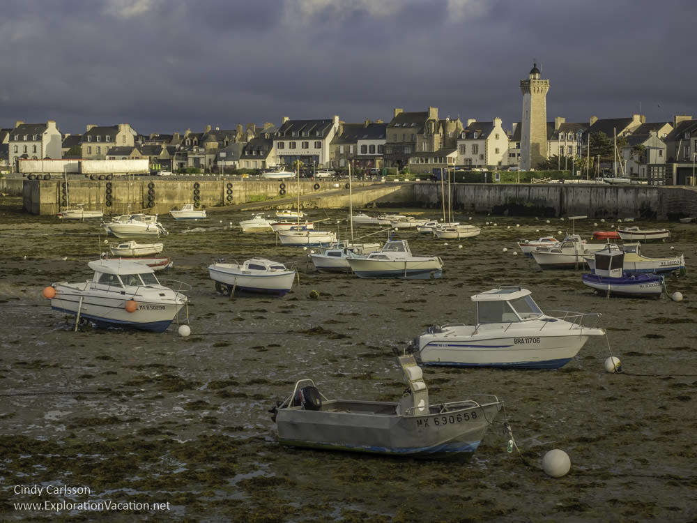 Low tide in Brittany France - www.explorationvacation.net