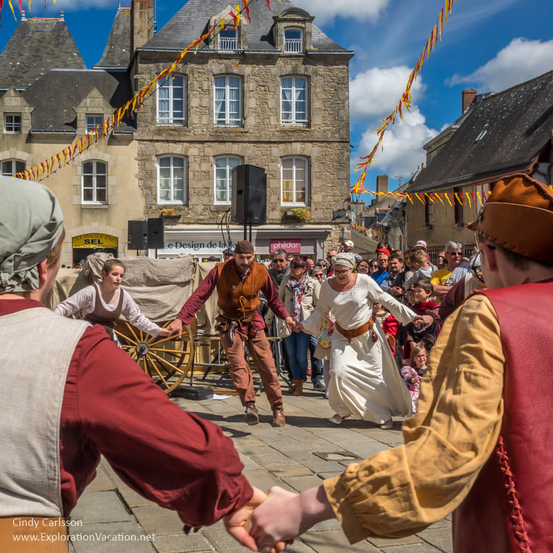 Medieval festivals in Brittany - www.ExplorationVacation.net