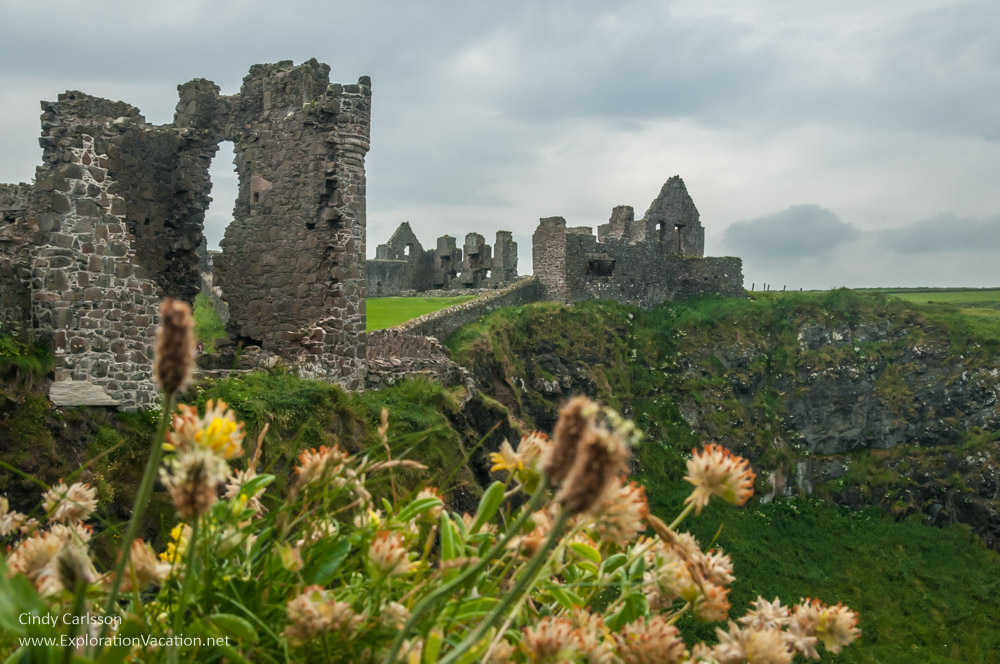 castle ruins Northern Ireland- www.ExplorationVacation.net