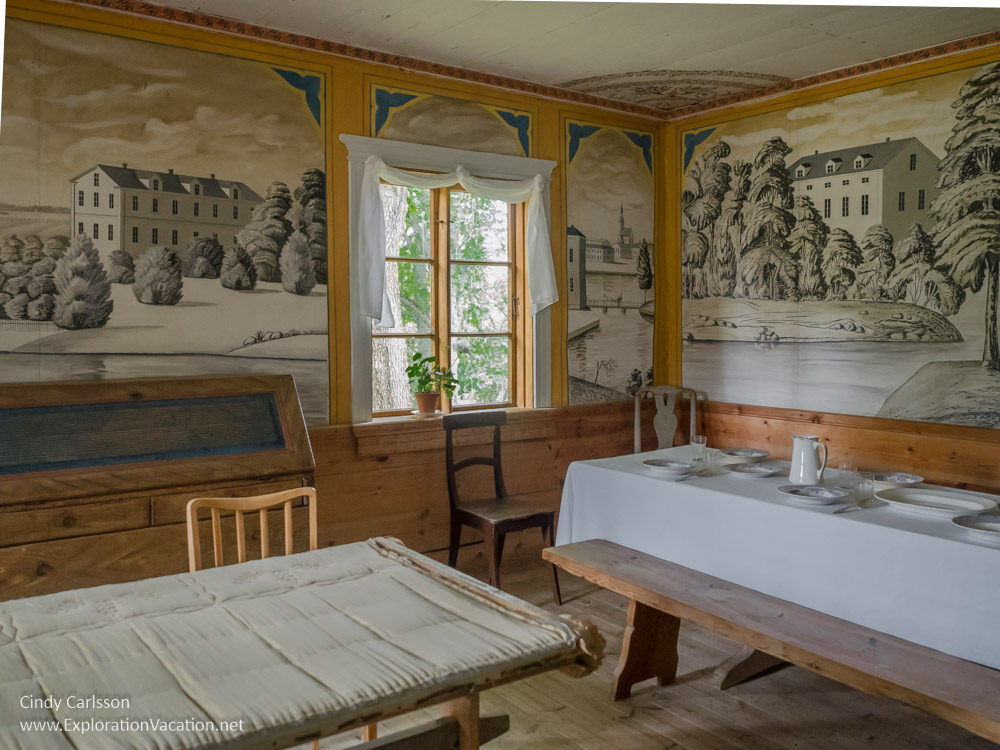 Inside a farmhouse from 100 years ago