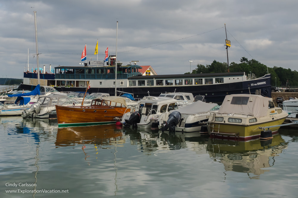 In the harbor at Mariehamn