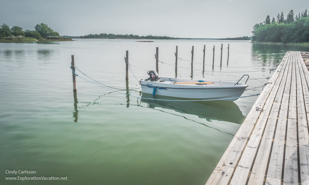The boat awaits