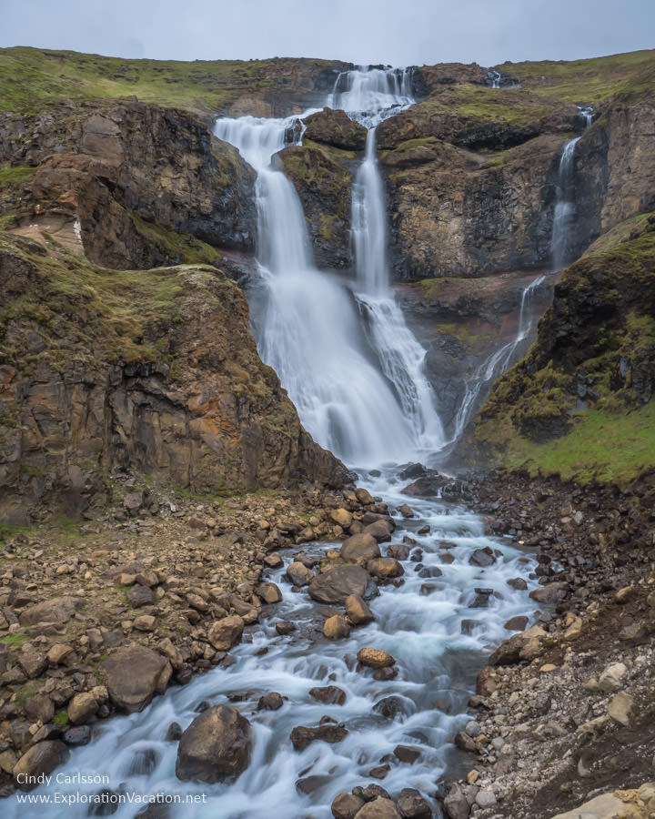 tall waterfall
