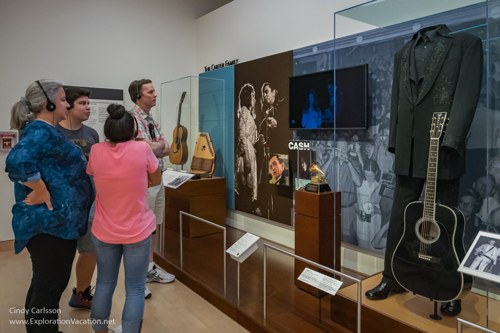 The Johnny Cash exhibit at MIM