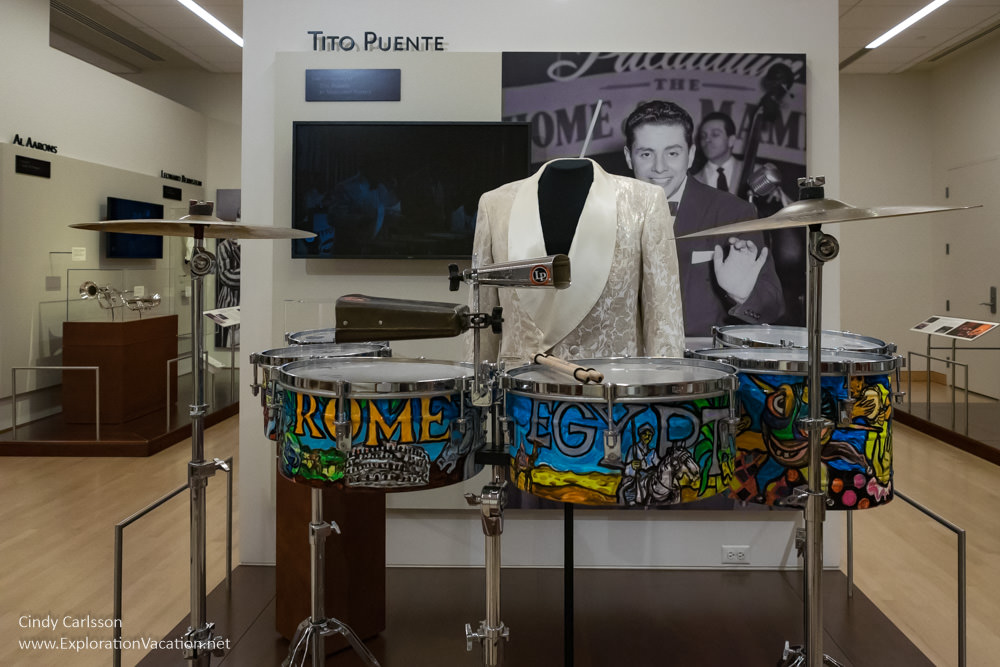 Tito Puente exhibit at MIM