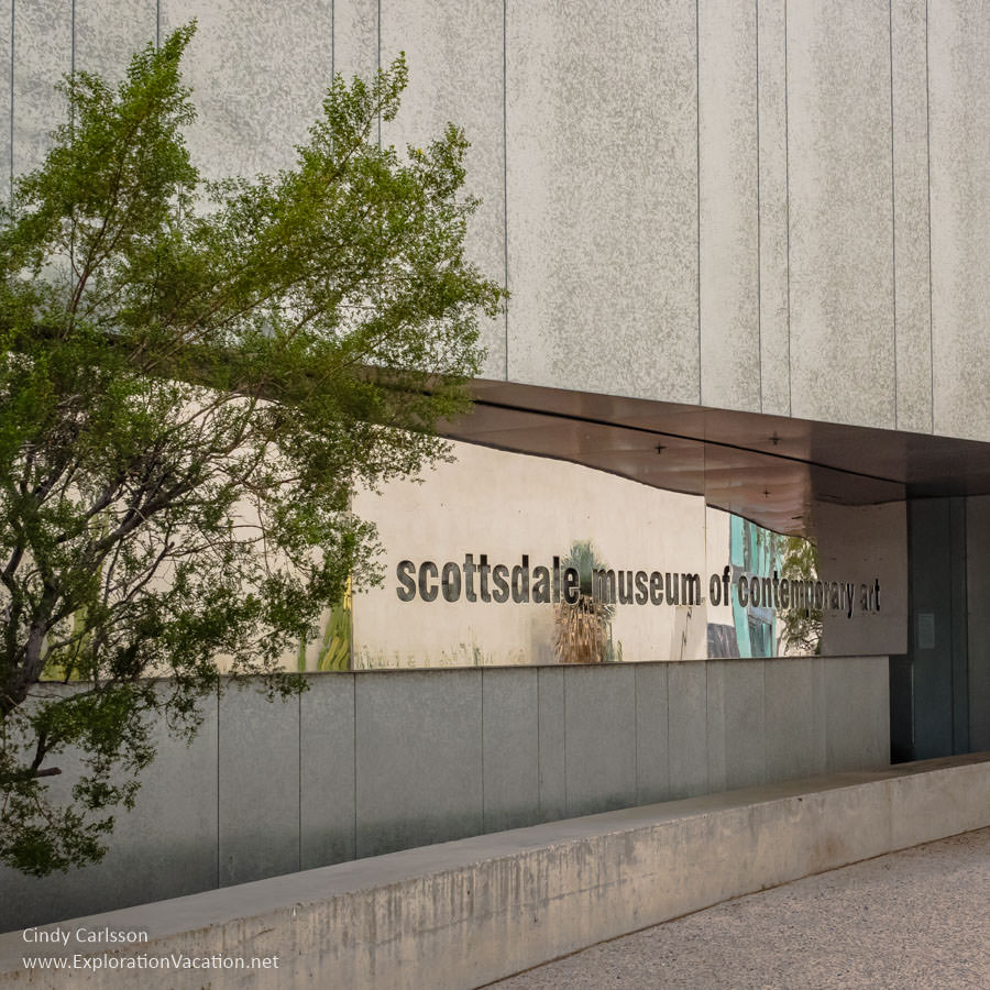 Entrance to the Scottsdale Museum of Contemporary Art